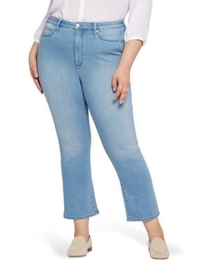 NYDJ High Waist Slim Bootcut Jeans - Blue