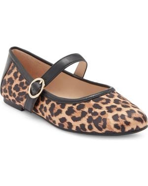 Stuart Weitzman Freya Mary Jane Flat - Metallic