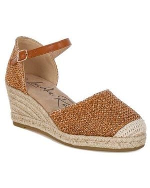 LONDON RAG Ozaya Espadrille Wedge Sandal - Brown