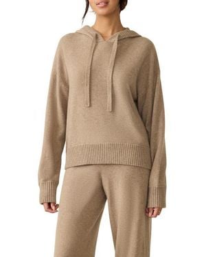 Faherty Tropical Cashmere Hoodie - Natural
