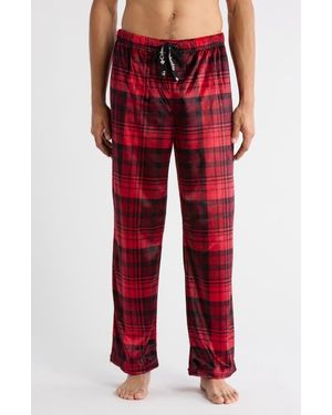 Columbia Brushed Flannel Pajama Bottoms - Red