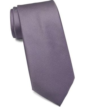 Calvin Klein Shea Stripe Tie - Purple