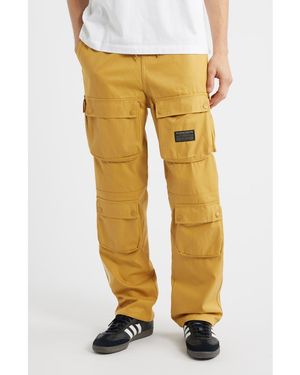 BBCICECREAM Bb Hemisphere Cotton Twill Cargo Pants - Yellow