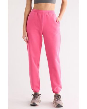 Beyond Yoga On The Go Cotton Blend Sweatpants - Pink