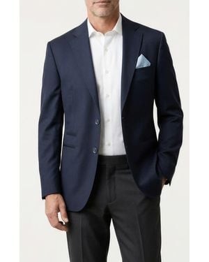 PINOPORTE Two-Button Sport Coat - Blue