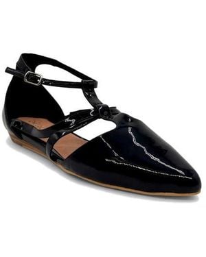 Chelsea Crew Gadget Caged Flat - Black