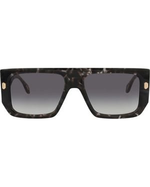 Just Cavalli 56Mm Rectangular Sunglasses - Gray