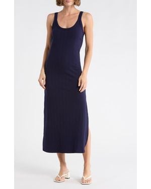 Vitamin A West Rib Tank Dress - Blue