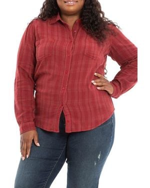Slink Jeans Western Shirt - Red