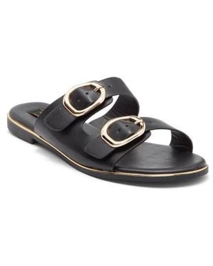 Rachel Roy Vienna Slide Sandal - Black