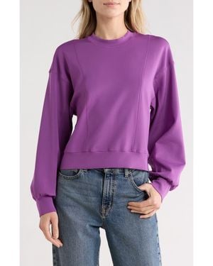 Ulla Johnson Axel Long Sleeve Top - Purple