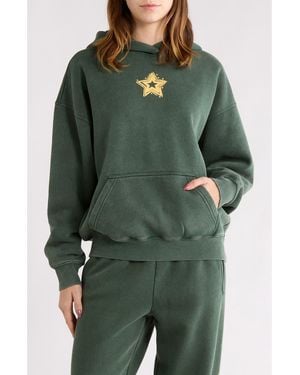 PacSun Star Graphic Hoodie - Green