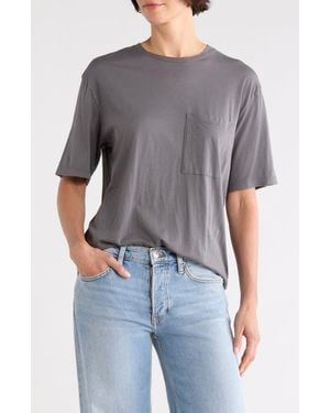 Twp Crewneck Short Sleeve Oversize T-Shirt - Gray