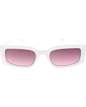 BCBGeneration 54Mm Rectangular Sunglasses - Pink