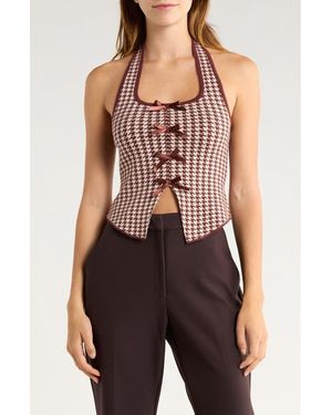 Love By Design Mia Halter Top - Black
