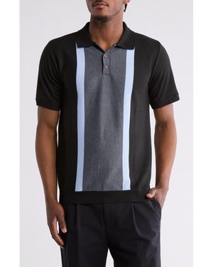 T.R. Premium Slim Fit Polo Sweater - Black