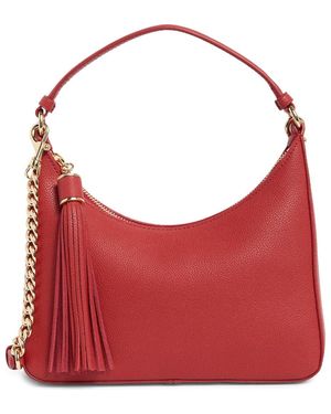 Rebecca Minkoff Mini Leather Hobo Bag - Red