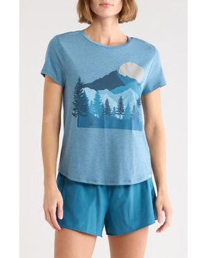 Marika Monica Graphic T-Shirt - Blue