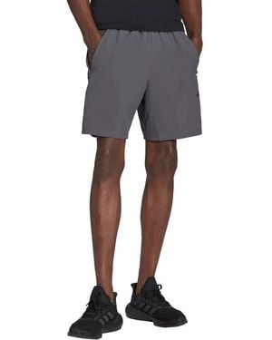 adidas Recycled Polyester Training Shorts - Gray