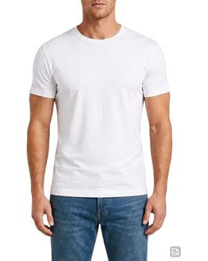 Bayyork Casual Crewneck T-Shirt - White
