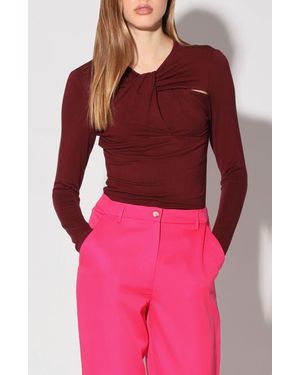 Walter Baker Corinne Long Sleeve Top - Red