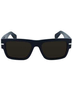 Ferragamo Classic Logo 54Mm Rectangular Sunglasses - Black