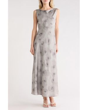 Rag & Bone Lisa Printed Dress - Gray