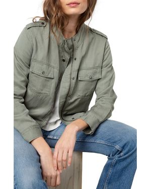 Rails Collins Military Jacket - Gray