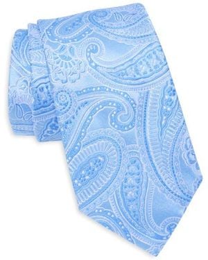 Tommy Hilfiger Adeline Paisley Tie - Blue