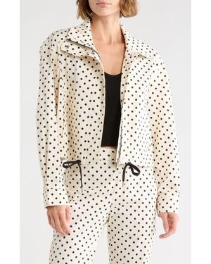 Current/Elliott Stand Collar Jacket - Natural