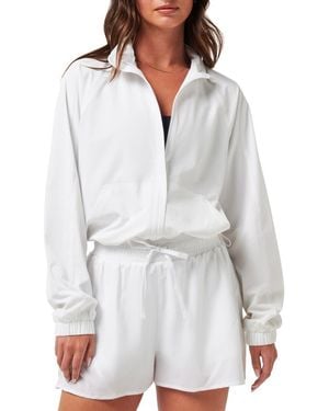 Travis Mathew Shifting Sands Zip Jacket - Gray