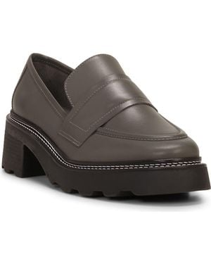 Vince Camuto Chantie Platform Loafer - Black