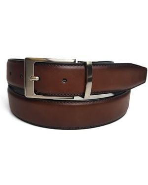 Vince Camuto Reversible Leather Belt - Brown