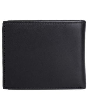 Buxton Rfid Convertible Thinfold Leather Wallet - Black