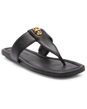 Marc Jacobs The Dual T-Strap Sandal - Black
