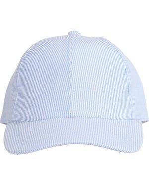 Bruno Magli Stripe Baseball Cap - Blue