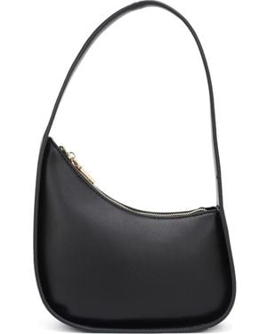 AOTA Hallie Asymmetrical Shoulder Bag - Black
