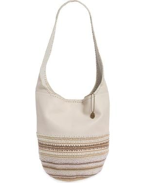 Sak 120 Leather Hobo - White