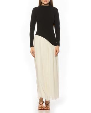 Alexia Admor Dakota Long Sleeve Gown - Black