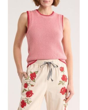 DR2 by Daniel Rainn Sweater Vest - Pink