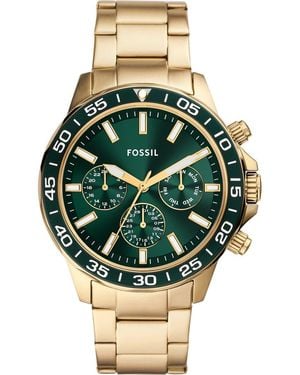 Fossil Bannon Multifunction Bracelet Watch, 45Mm - Green