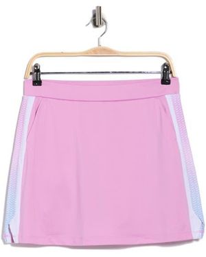 Callaway Apparel Chevron Gradient Wrap Golf Skort - Pink