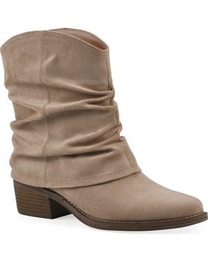 White Mountain Alden Western Boot - Brown