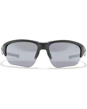 Oakley 64Mm Half Frame Sunglasses - Gray