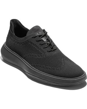 Cole Haan Grand Phaze Stitchlite Slip-On Oxford - Black