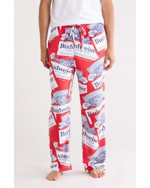 Lord's Rocks Budweiser Pajama Pants - Red