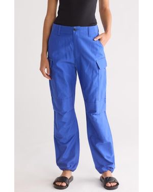 Rag & Bone Sands Cotton Twill Cargo Pants - Blue
