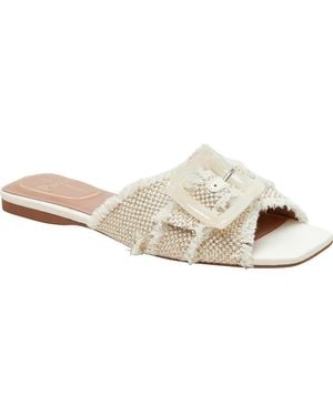 Linea Paolo Lottie Slide Sandal - White