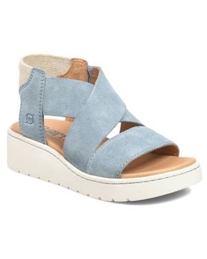 Børn Kirby Wedge Sandal - Blue