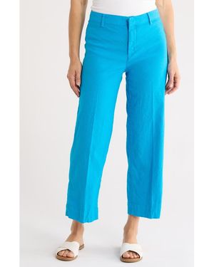 Frank & Eileen Wide Leg Pants - Blue